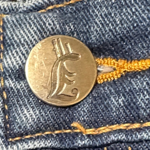 Run & Fly- Made in England- Blue Women's Wide Leg Jeans Size 36/18 - Picture 11 of 15